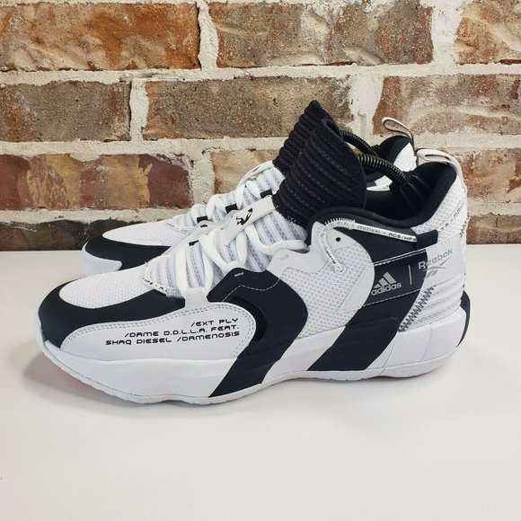 adidas Shoes Adidas Sample Dame 7 X Shaq Damenosis Black White